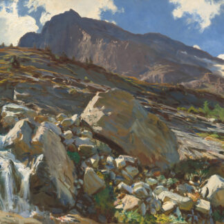 Simplon Pass by John Singer Sargent