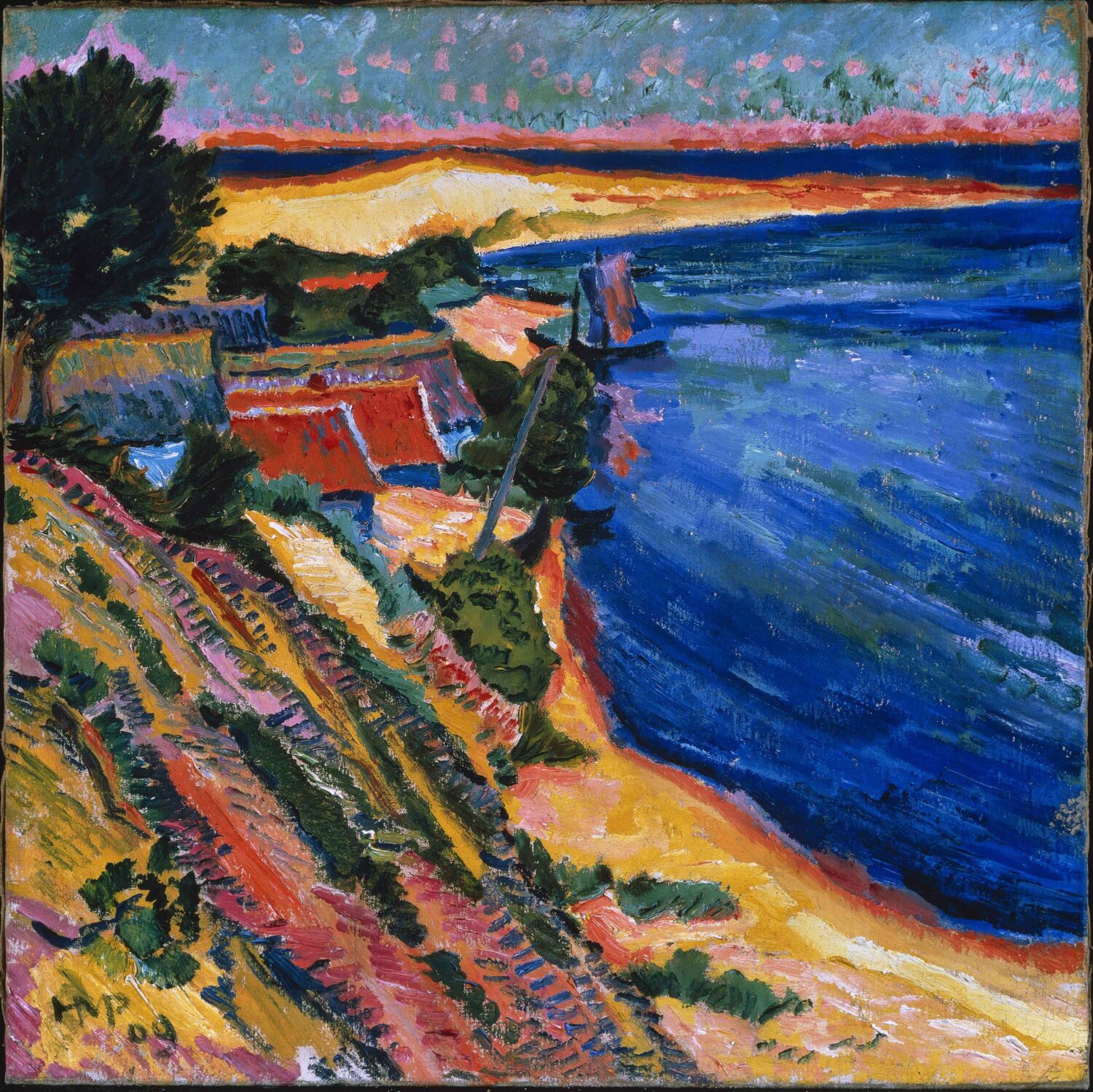 Haff (Lagoon) by Max Pechstein