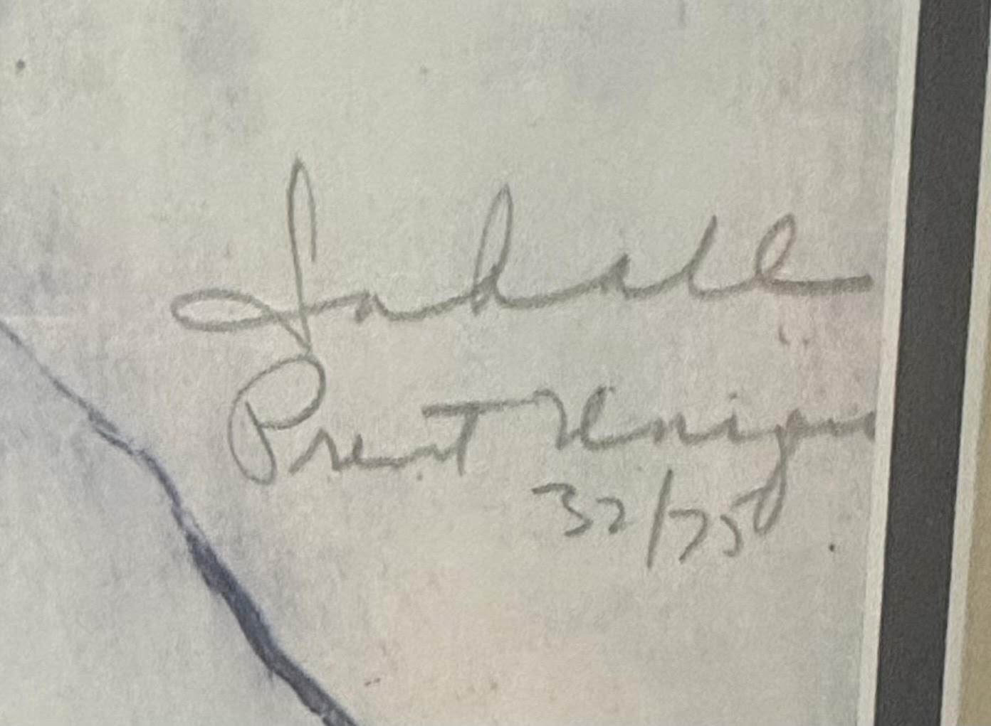 Susan Sahall - Pencil Signed Limited Edition Lithograph 32/75 - Image 3
