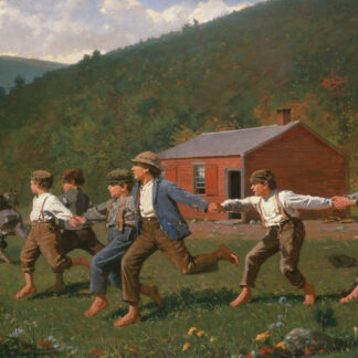 Snap the Whip by Winslow Homer