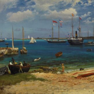 Nassau Harbor by Albert Bierstadt